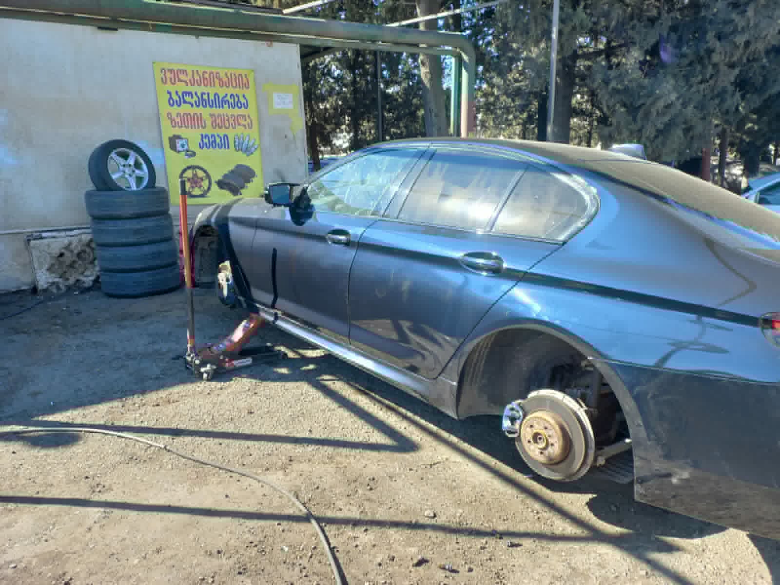 BMW tire service on Moscow Ave Tbilisi